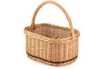 Picknickkorb aus Weide für Flaschen Crate IV.