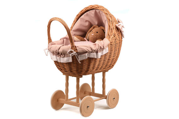 Puppenwagen aus Weide Lili IV.