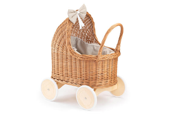 Puppenwagen aus Weide Nukke I.