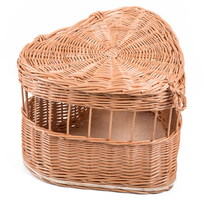 Hochzeitskorb aus Weide für Tauben - Weidenkorb