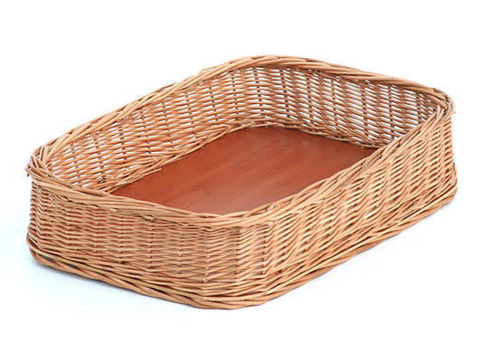 Tablett eckig mit Sperrholz