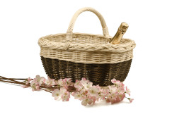 Einkaufskorb aus Weidenruten Provence Chica IV.
